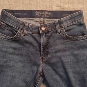Wrangler Willow Ultimate Riding Bootcut Jeans Women's Size 7 Length 38